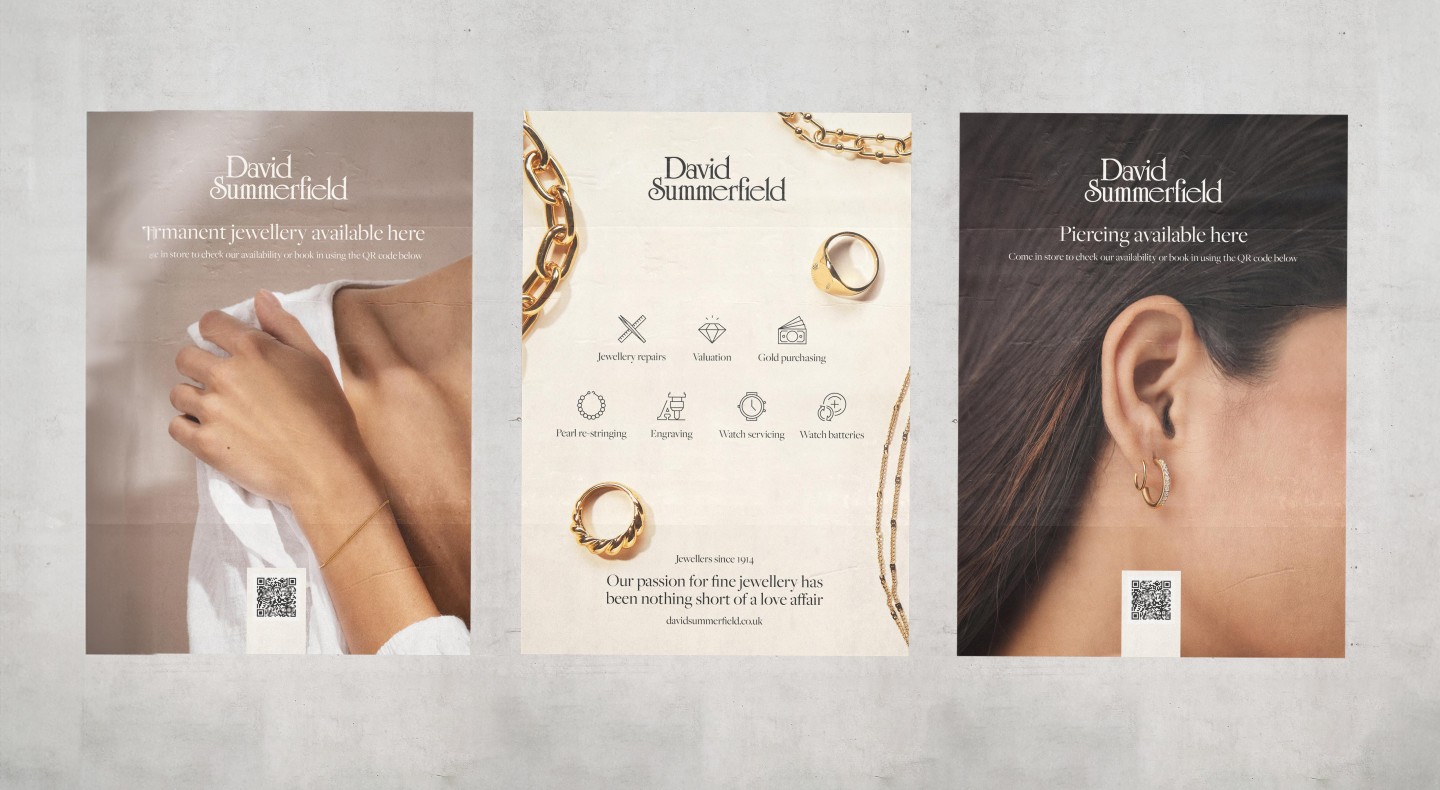 jewellery store poster design