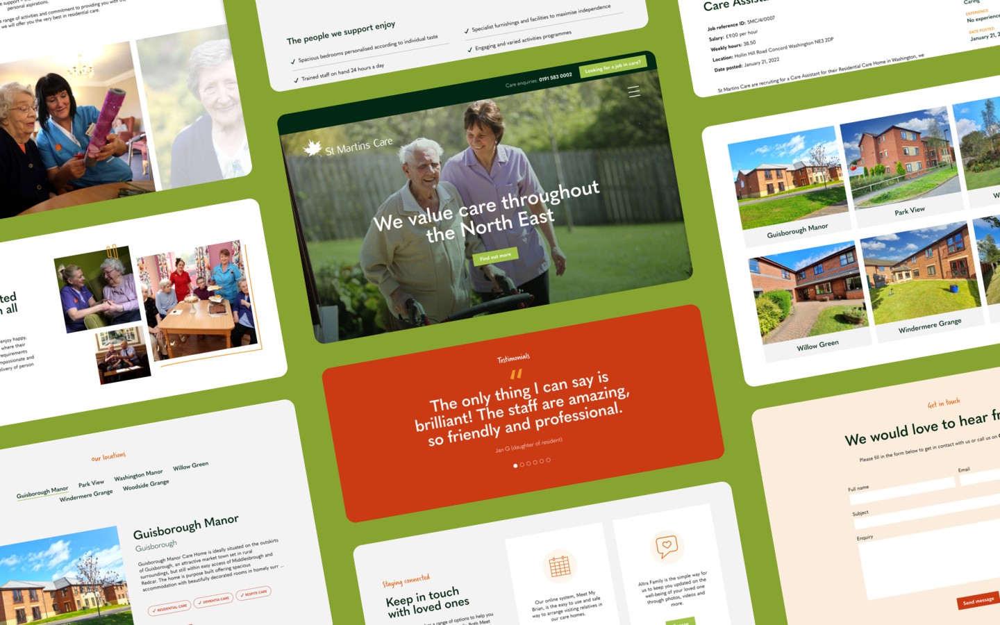 website design with copywriting